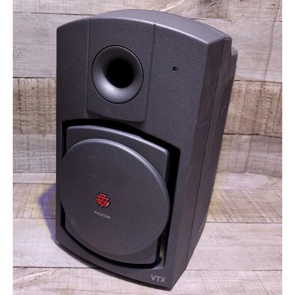 Lot Of Polycom Vtx Phone SoundStation, Vtx, Subwoofer, Remote Microphone, Cables - Picture 16 of 16